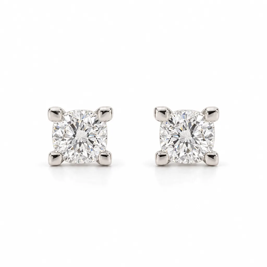 14 Ayar 0,80 ct Pırlanta Küpe