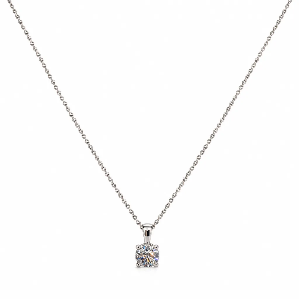 14 Ayar 1,50 ct Pırlanta Kolye