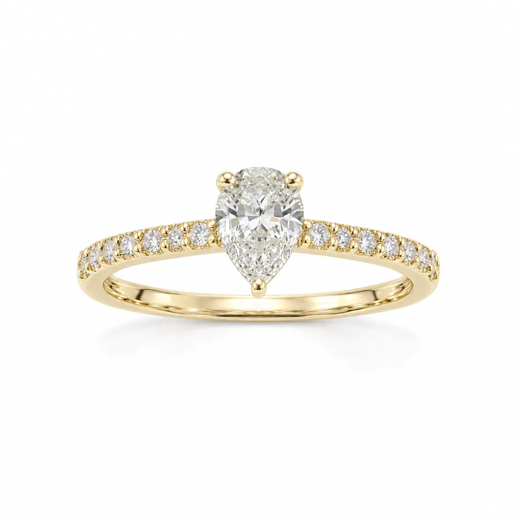 14 Ayar 0,52 ct Pırlanta Yüzük