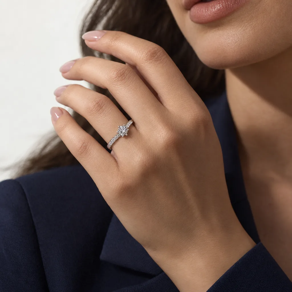 14 Ayar 0,56 ct Pırlanta Yüzük